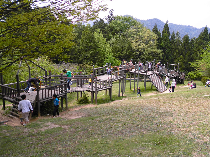 アスレチック・芝生の広場